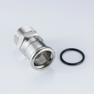 Good price 304 316L สแตนเลส พรีสทุปฟิตติ้ง ท่อชาย ออนไลน์